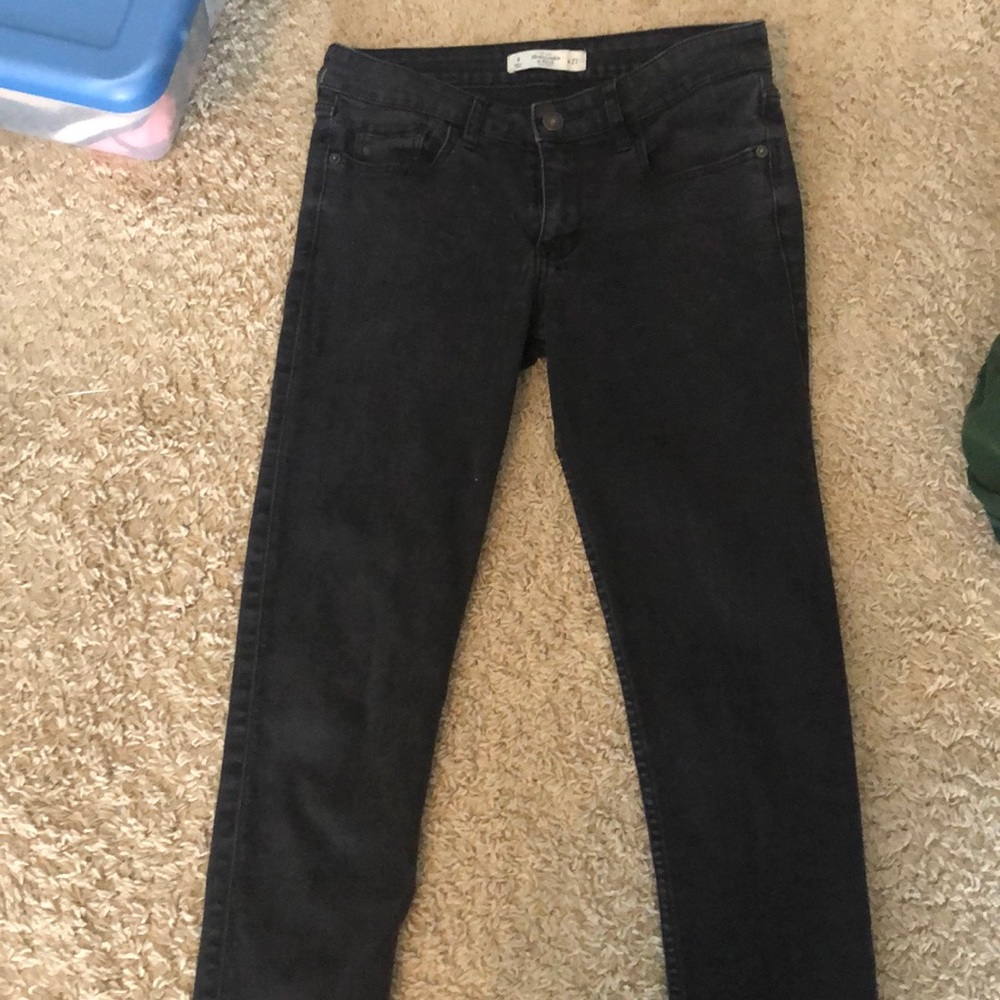 Abercrombie and Fitch black jeans